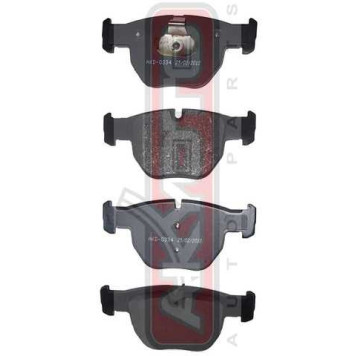 Колодки тормозные дисковые передние <b>ASVA AKD0334</b>-1