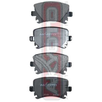 Колодки тормозные дисковые задние <b>ASVA AKD0349</b>-1
