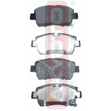 Колодки тормозные дисковые передние <b>ASVA AKD0509</b>-1