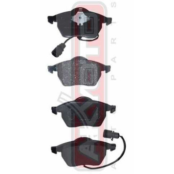 Колодки тормозные передние <b>ASVA AKD1008</b>-1