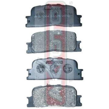 Колодки тормозные дисковые задние <b>ASVA AKD1064</b>-1