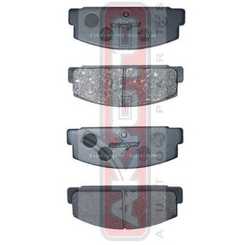 Колодки тормозные дисковые задние <b>ASVA AKD1076</b>-1