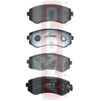 Колодки тормозные дисковые передние <b>ASVA AKD1104</b>-1