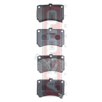 Колодки тормозные дисковые передние <b>ASVA AKD1113</b>-1
