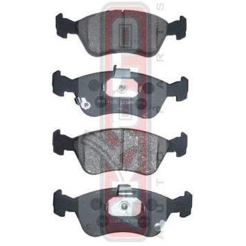 Колодки тормозные дисковые передние <b>ASVA AKD1125</b>-1
