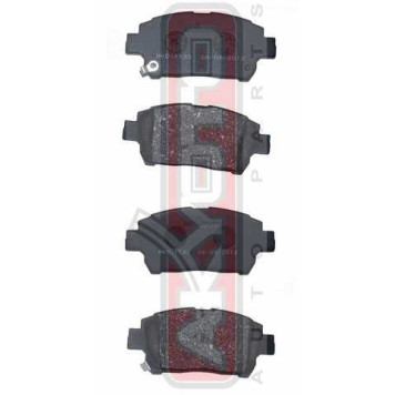 Колодки тормозные дисковые передние <b>ASVA AKD1133</b>-1