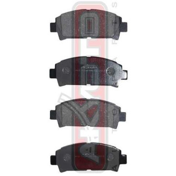 Колодки тормозные дисковые передние <b>ASVA AKD1156</b>-1