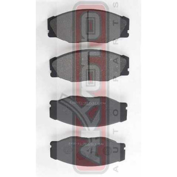 Колодки тормозные дисковые передние <b>ASVA AKD11572</b>-1