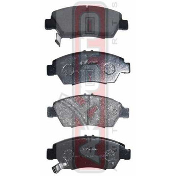 Колодки тормозные дисковые передние <b>ASVA AKD1158</b>-1