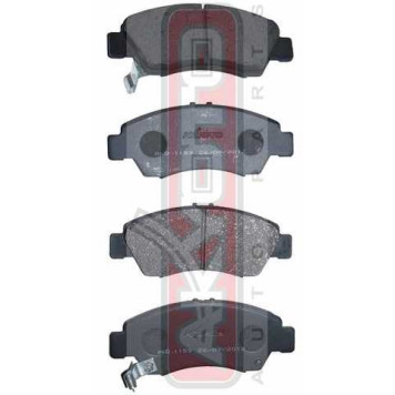 Колодки тормозные дисковые передние <b>ASVA AKD1159</b>-1