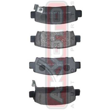 Колодки тормозные дисковые задние <b>ASVA AKD1171</b>-1