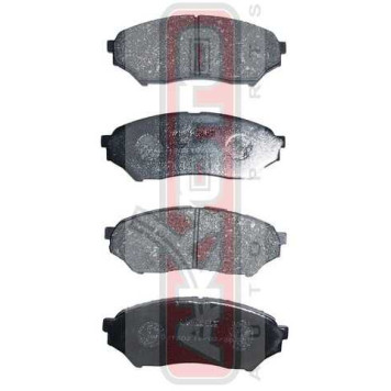 Колодки тормозные дисковые передние <b>ASVA AKD1202</b>-1