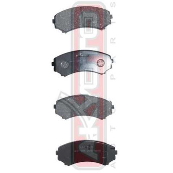 Колодки тормозные дисковые передние <b>ASVA AKD1205</b>-1