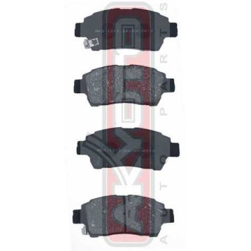 Колодки тормозные дисковые передние <b>ASVA AKD1211</b>-1