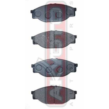 Колодки тормозные дисковые передние <b>ASVA AKD1227</b>-1