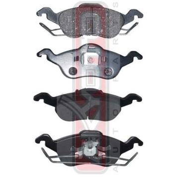 Колодки тормозные передние дисковые <b>ASVA AKD1244</b>-1