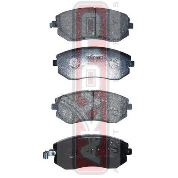 Колодки тормозные дисковые передние <b>ASVA AKD1286</b>-1