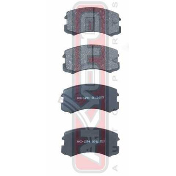 Колодки тормозные дисковые передние <b>ASVA AKD1294</b>-1