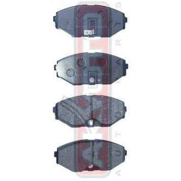 Колодки тормозные дисковые передние <b>ASVA AKD1311</b>-1