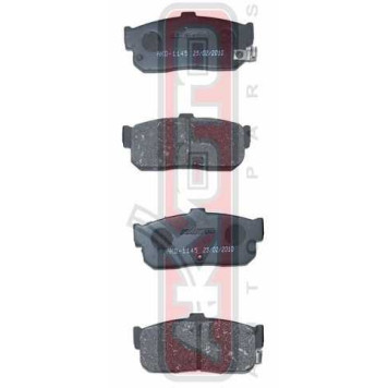 Колодки тормозные дисковые задние <b>ASVA AKD1312</b>-1