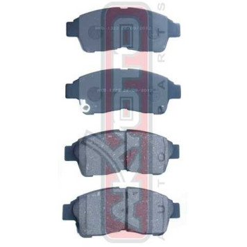 Колодки тормозные дисковые передние <b>ASVA AKD1322</b>-1