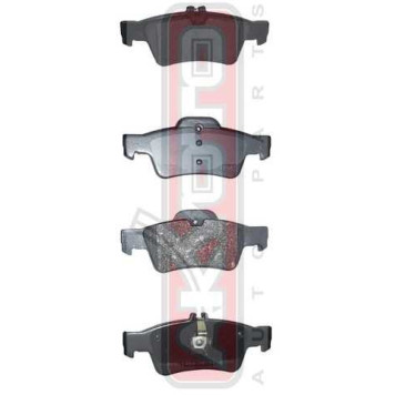 Колодки тормозные дисковые задние <b>ASVA AKD1364</b>-1