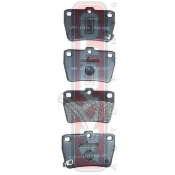 Колодки тормозные дисковые задние <b>ASVA AKD1424</b>-1