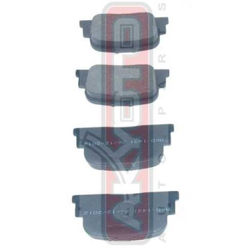 Колодки тормозные дисковые задние <b>ASVA AKD1431</b>-1