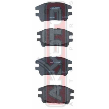 Колодки тормозные дисковые передние <b>ASVA AKD1481</b>-1