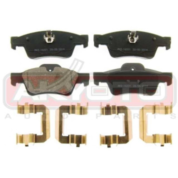 Колодки тормозные дисковые задние <b>ASVA AKD16201</b>