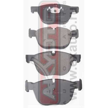 Колодки тормозные дисковые передние <b>ASVA AKD19101</b>