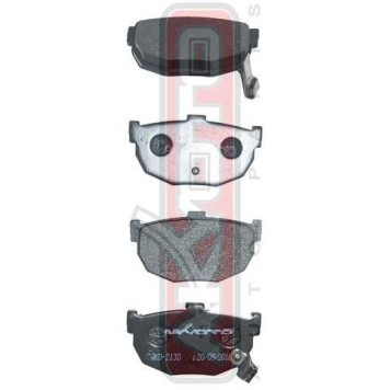 Колодки тормозные дисковые задние <b>ASVA AKD2130</b>-1