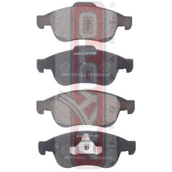 Колодки тормозные дисковые передние <b>ASVA AKD24101</b>-1