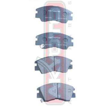 Колодки тормозные дисковые передние <b>ASVA AKD3172</b>-1