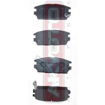 Колодки тормозные дисковые задние <b>ASVA AKD3272</b>-1