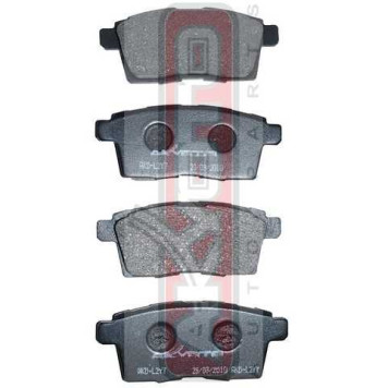 Колодки тормозные дисковые задние <b>ASVA AKD5814</b>-1