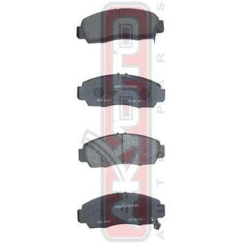 Колодки тормозные дисковые передние <b>ASVA AKD8465</b>-1