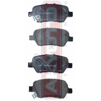 Колодки тормозные дисковые задние <b>ASVA AKD8506</b>-1