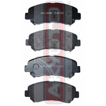 Колодки тормозные дисковые передние <b>ASVA AKDJD00A</b>-1