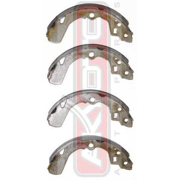 Колодки тормозные барабанные задние <b>ASVA AKS0032</b>-1