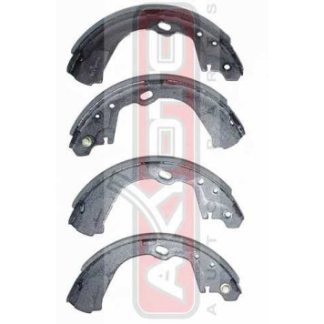 Колодки тормозные барабанные задние <b>ASVA AKS1193</b>-1