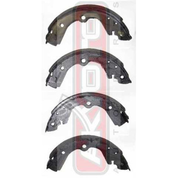Колодки тормозные барабанные задние <b>ASVA AKS1198</b>-1
