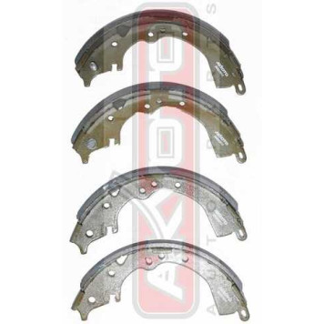 Колодки тормозные барабанные задние <b>ASVA AKS2335</b>-1
