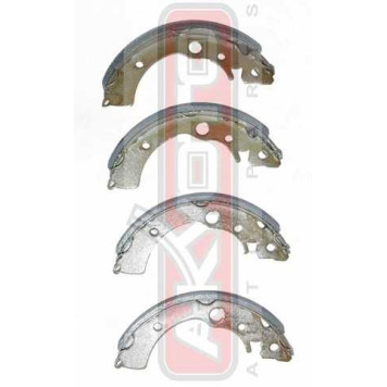 Колодки тормозные барабанные задние <b>ASVA AKS5527</b>-1