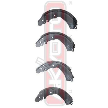 Колодки тормозные барабанные задние <b>ASVA AKS6701</b>-1