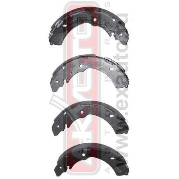 Колодки тормозные барабанные задние <b>ASVA AKS6741</b>