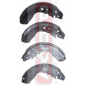 Колодки тормозные барабанные задние <b>ASVA AKS9947</b>-1