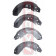Колодки тормозные барабанные задние <b>ASVA AKS9947</b>