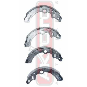 Колодки тормозные барабанные задние <b>ASVA AKS9959</b>-1