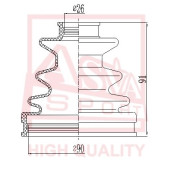 Пыльник шруса 12 <b>ASVA ASBT100</b>
